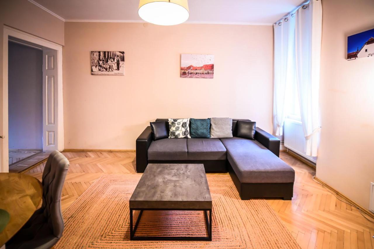 Jules' Sunny, Spacious And Central Apartment シビウ エクステリア 写真